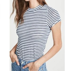 FREE PEOPLE We The Free Night Sky Striped Tee